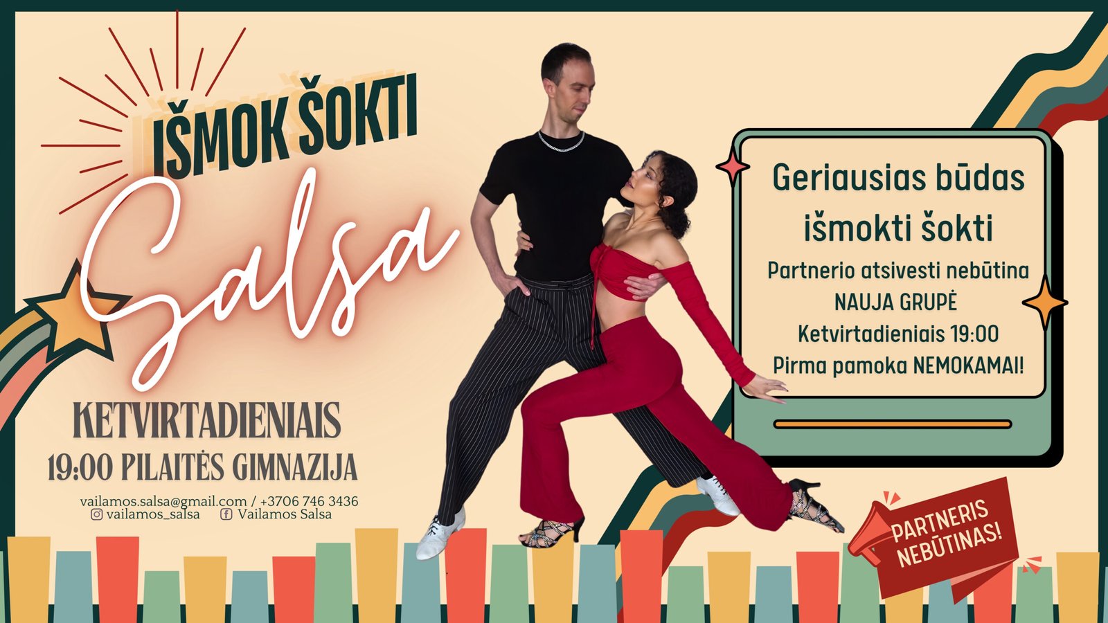 Pradedančiųjų pamokos beginners