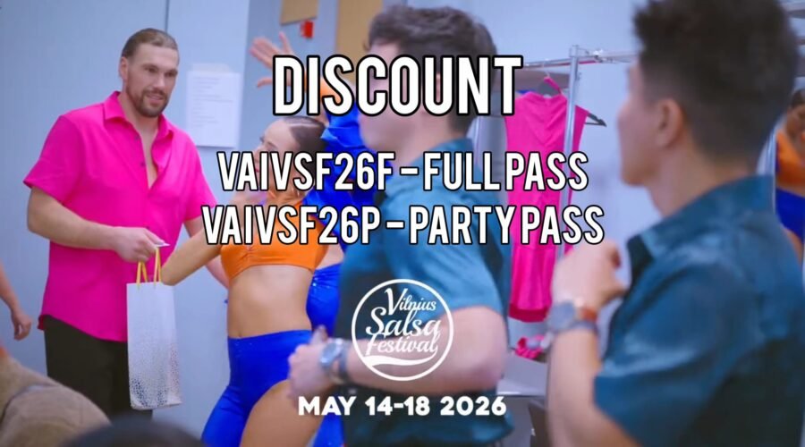 Vilnius Salsa Festival discount codes