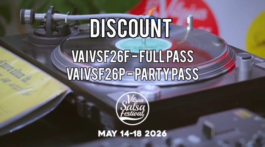 Vilnius salsa festival discount codes