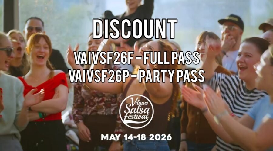 Vilnius salsa festival discount codes