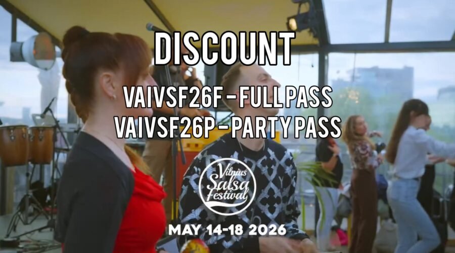 Vilnius salsa festival discount codes