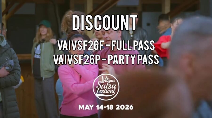 Vilnius salsa festival discount codes
