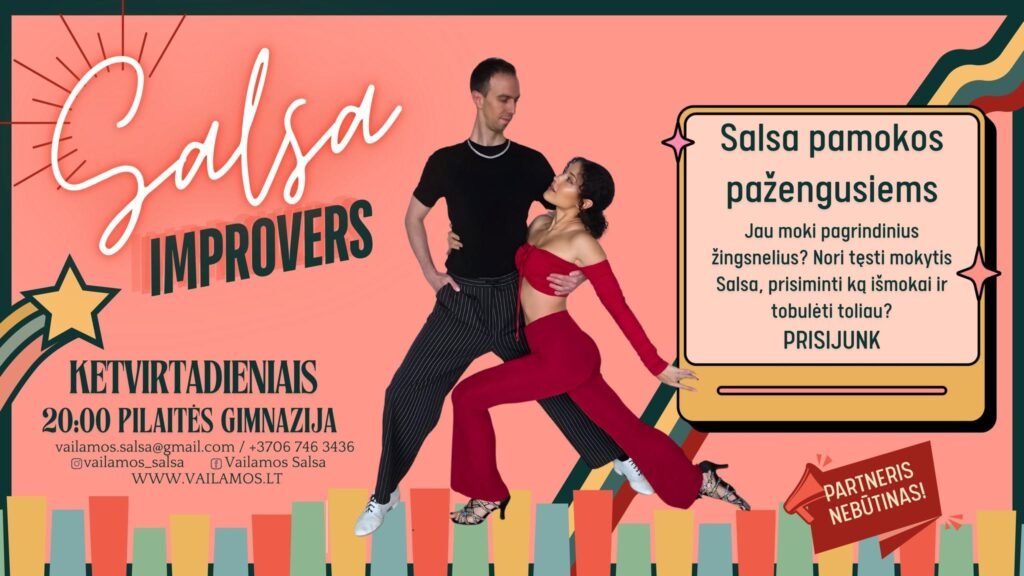 Improvers lessons Thu poster