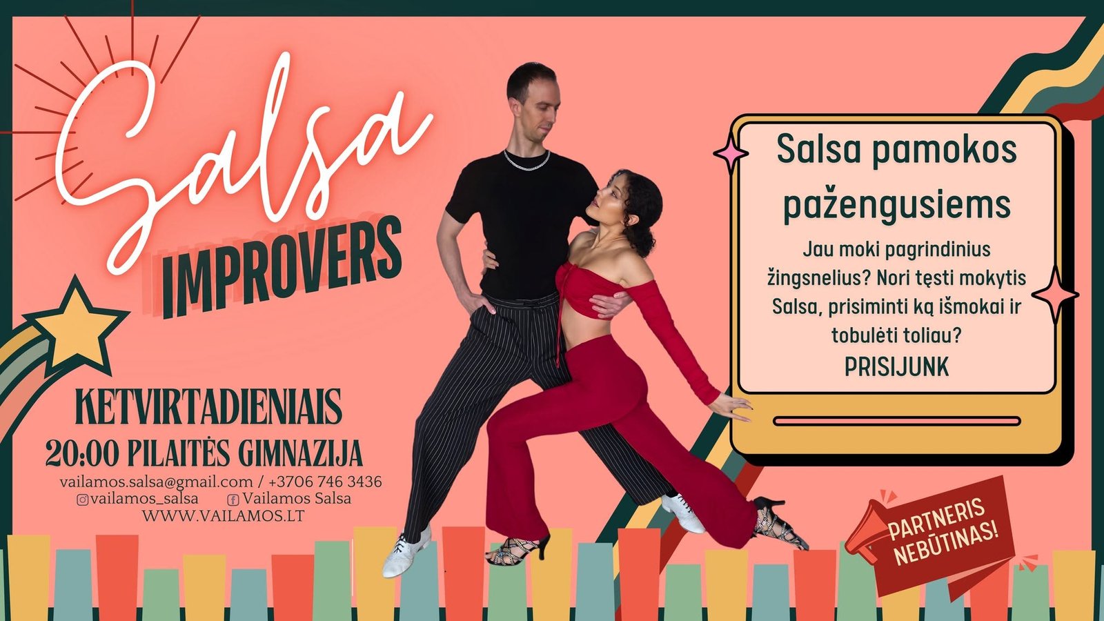 Improvers lessons Thu poster
